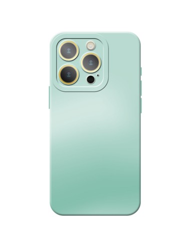 METAL SATIN EFFECT SOFT COVER CASE WITH LENS PROTECTION