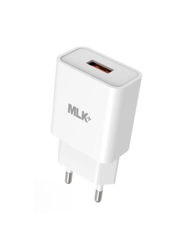 MLK+ Caricatore da rete fast charge USB 2.1A